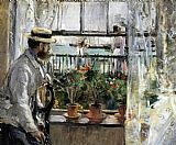 Eugene Manet on the Isle of Wight by Berthe Morisot